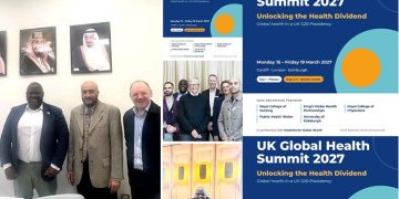 Moses Mulimira engages Saudi Health Attaché and Bill Gates ahead of Global Health Summit 2027