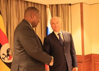 Speaker Oboth, Russian DUMA Delegation Exchange Invitations to Kampala and Moscow