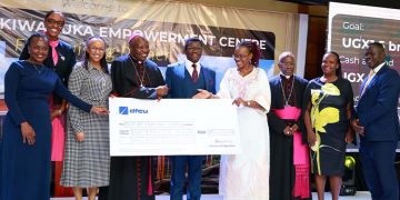 dfcu Bank Sinks Shs30m Into Archbishop Kiwanuka Empowerment Centre