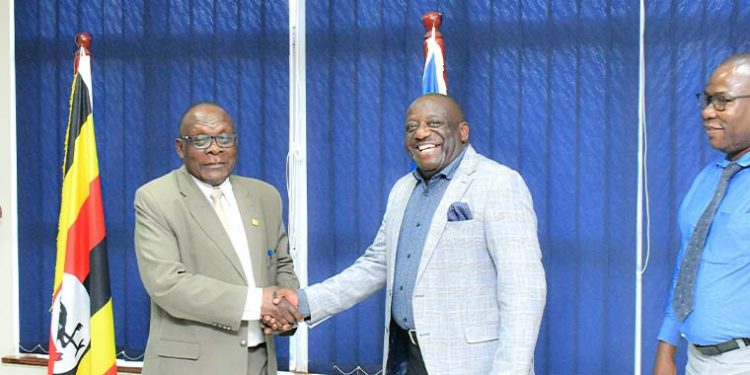 Nyombi Thembo Seeks Stronger UCC-University Alliance to Drive Uganda’s Digital Future